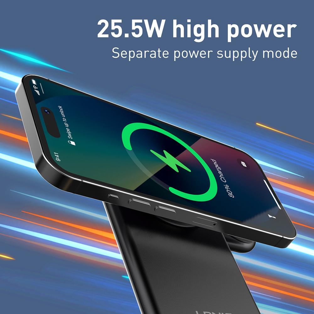 5 In 1 MagSafe Wireless Charger With Fast Type C Cable All In One Charging Station 10