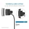 Fitbit Alta USB Charger Clip Cable with Reset Button Replacement Charger