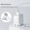 Fast USB Charger with Pin Data Cable for iPad & iPhone