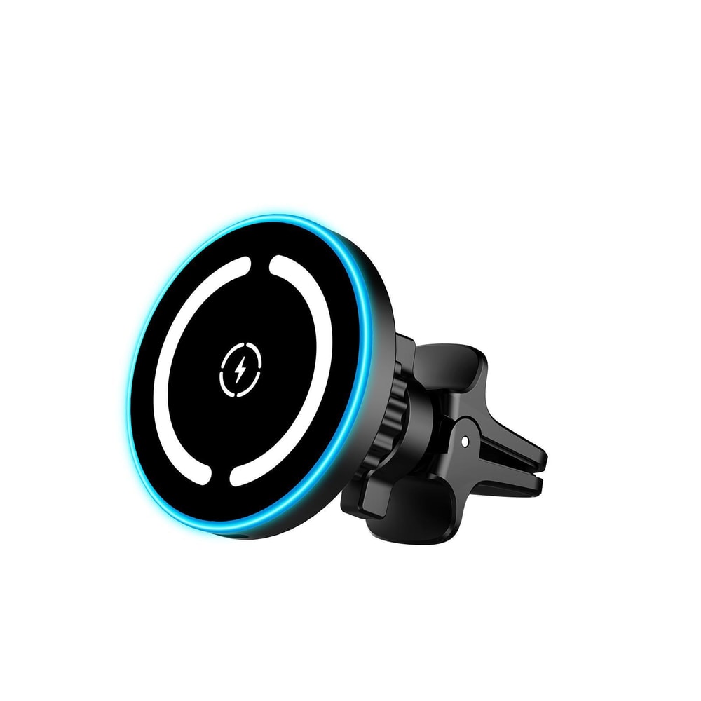 Magnetic Wireless Car Charger & Phone Holder