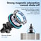 Magnetic Wireless Car Charger & Phone Holder