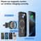 Magnetic Wireless Car Charger & Phone Holder