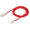 Red USB C Fast Charging Cable Data Sync Quick Charge 3