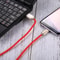 Red USB C Fast Charging Cable Data Sync Quick Charge 4