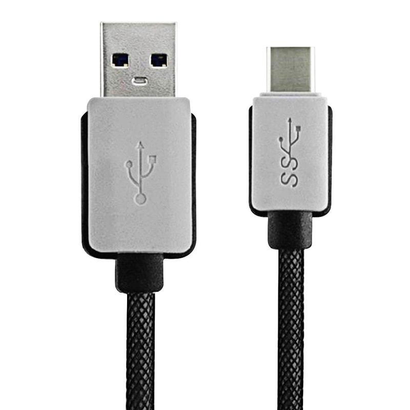 Premium Woven USB C 3.1 to USB 3.0 Data & Charging Cable