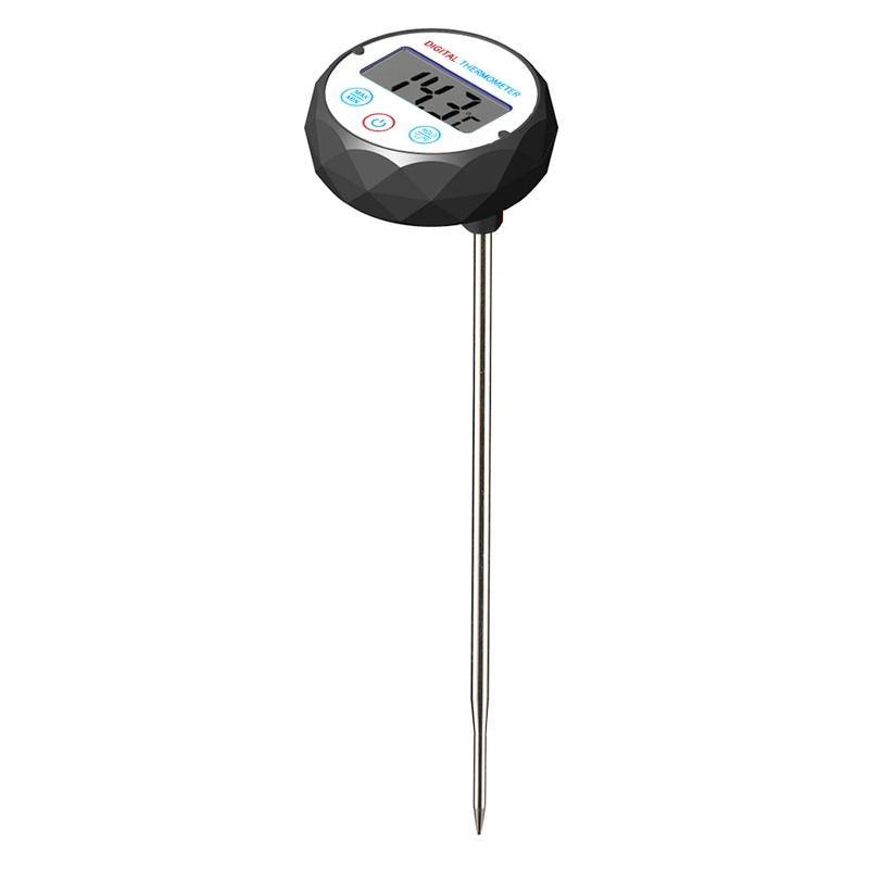 Premium Milk Coffee Hand Brew Kettle With Food Thermometer And Pen Holder 5