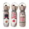 Christmas Wine Bag Tote Elegant Red Champagne Bottle Cover 0