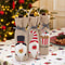 Christmas Wine Bag Tote Elegant Red Champagne Bottle Cover 3