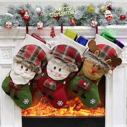christmas ornament stocking gift bag decoration holiday tree accessory