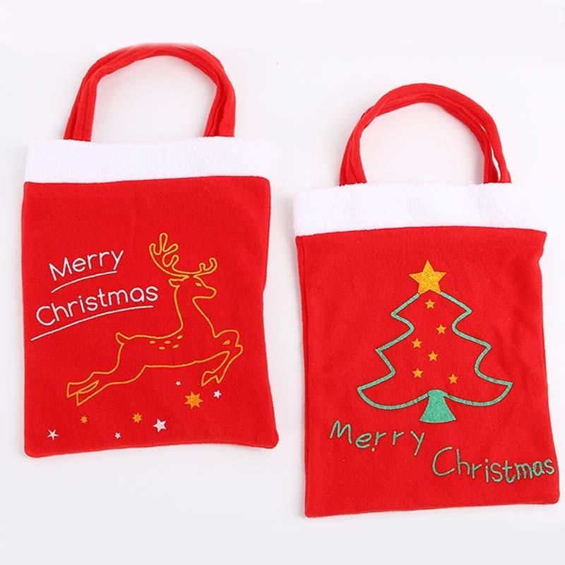 Premium Christmas Tree Gift Backpack Bag Festive Gift Decoration Tote 0