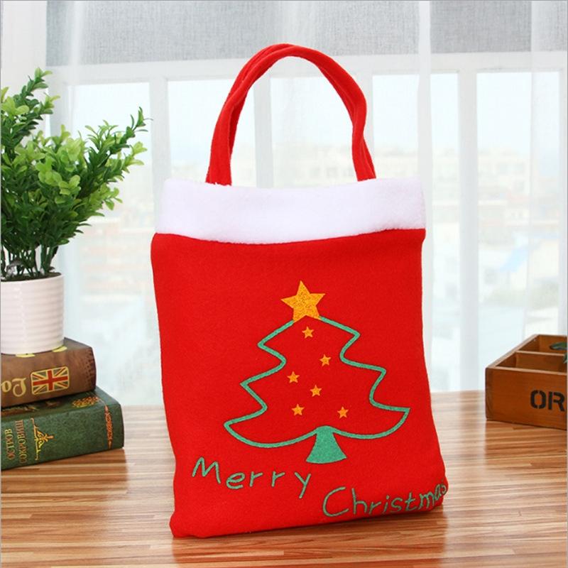 Premium Christmas Tree Gift Backpack Bag Festive Gift Decoration Tote 7