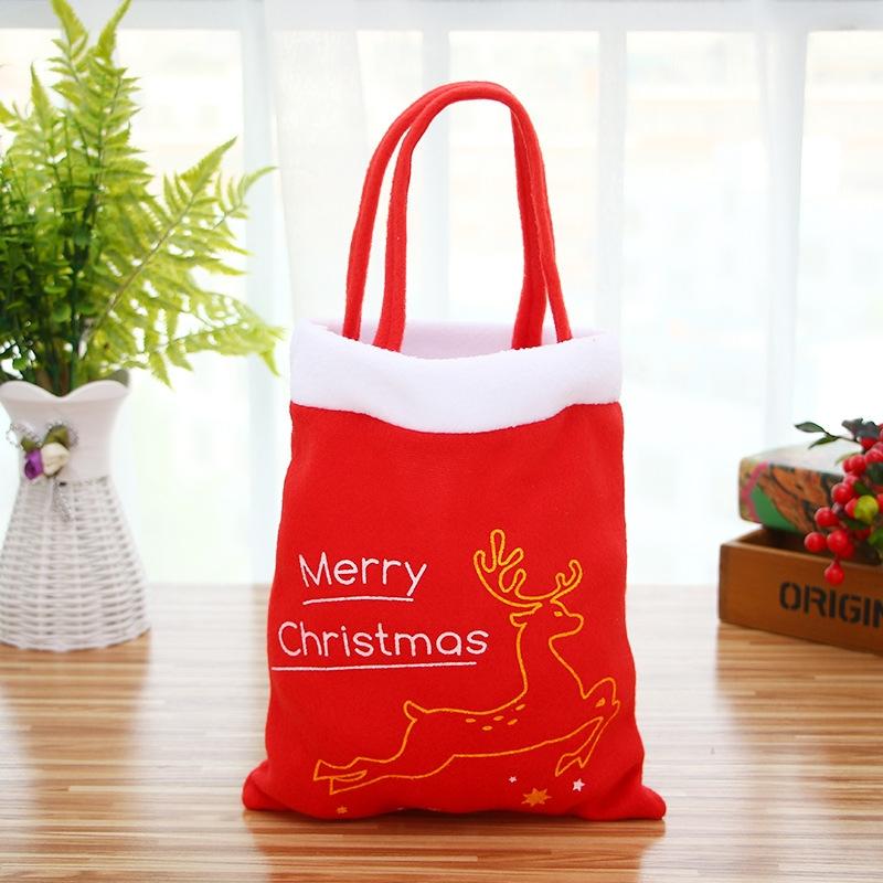 Premium Christmas Tree Gift Backpack Bag Festive Gift Decoration Tote 6