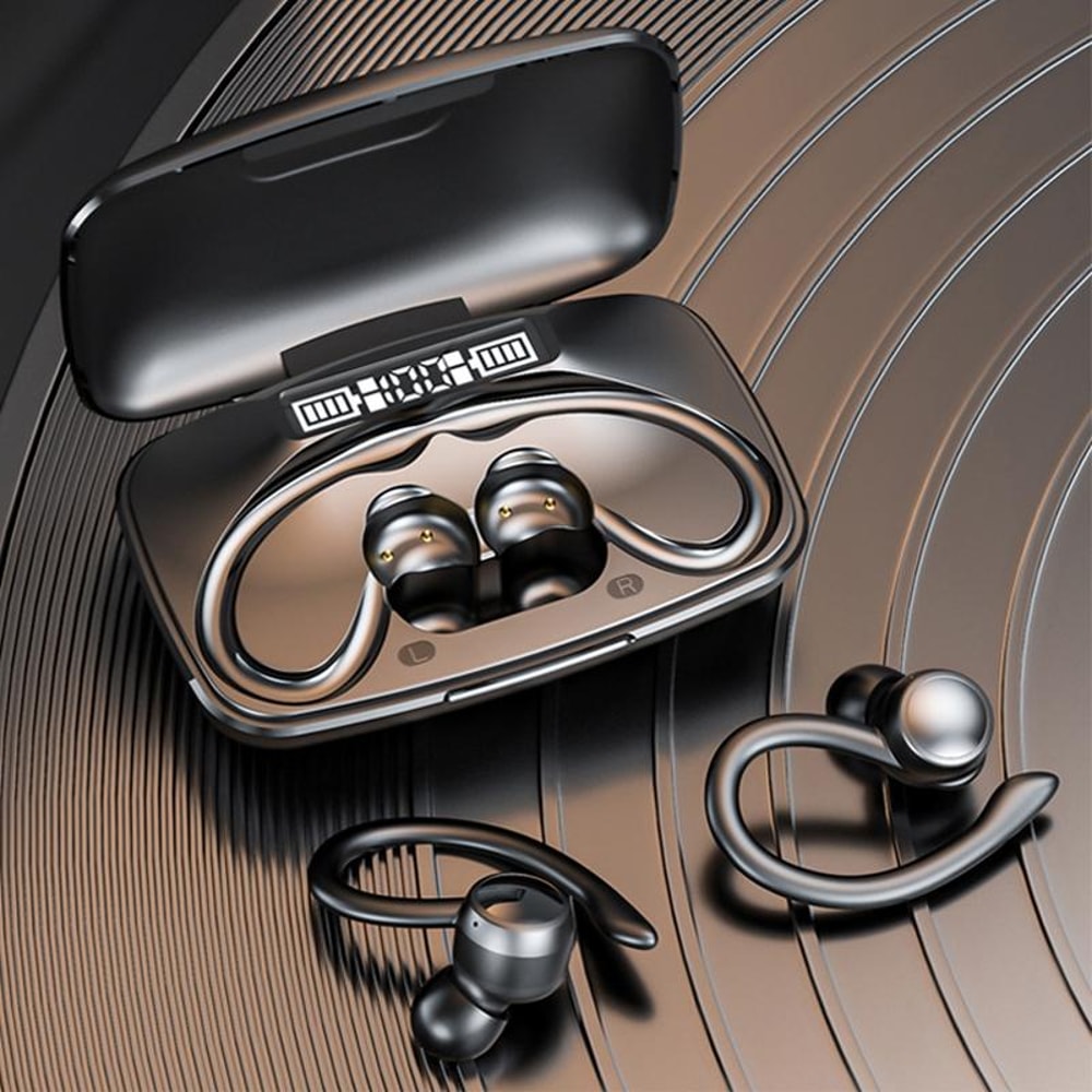 TWS LED Display Bluetooth Earphones With Power Bank Function 1