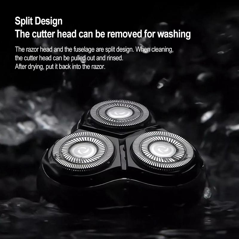 BlackStone Portable Electric Shaver for Men with Floating Blades