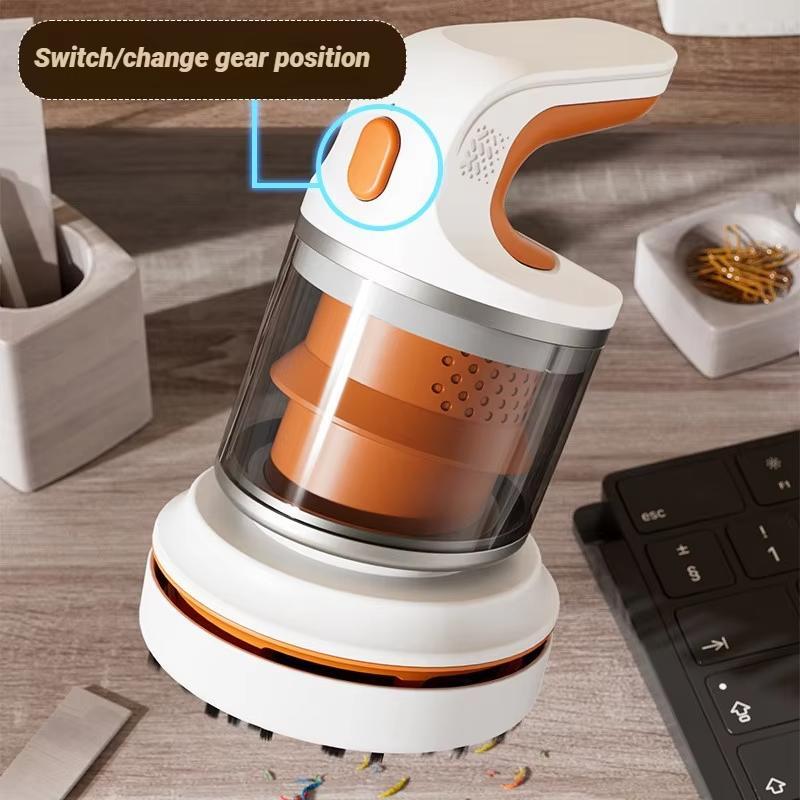 Mini Desktop Vacuum Cleaner USB Rechargeable Keyboard Cleaner 4