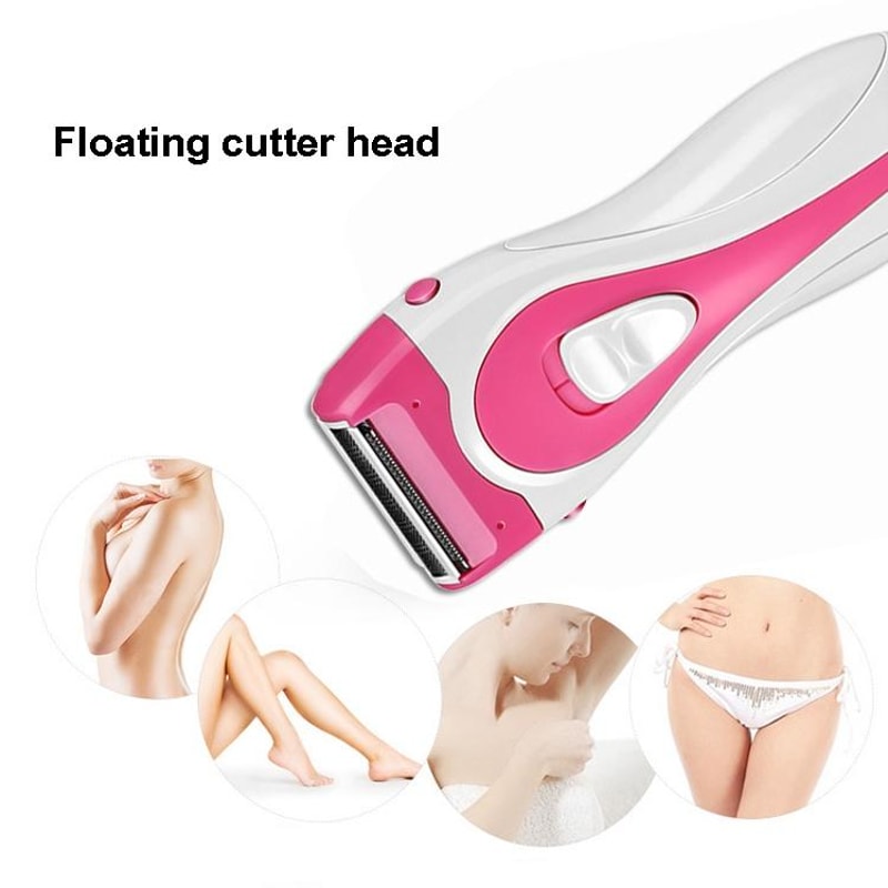 Womens Rechargeable Electric Epilator for Bikini, Underarm & Body Hair Removal