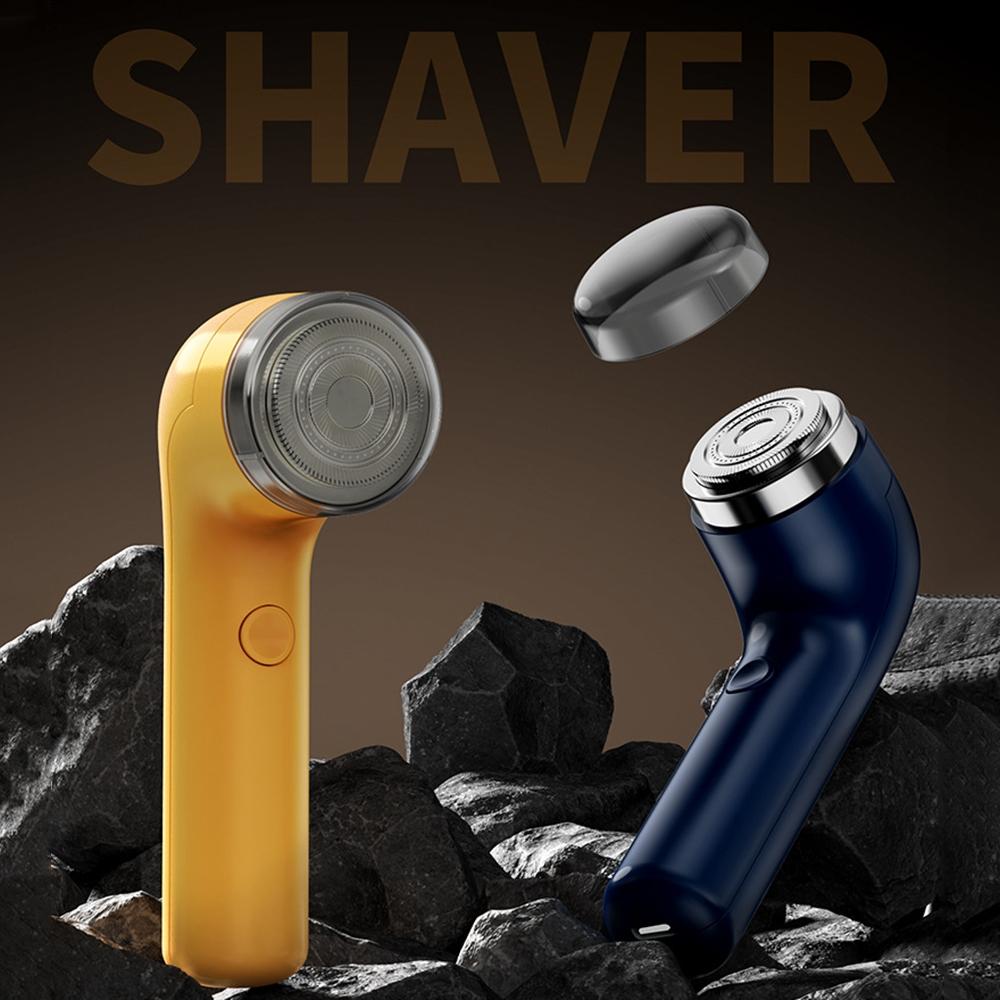 Rechargeable Travel Electric Shaver Portable Mini USB C Floating Head Razor