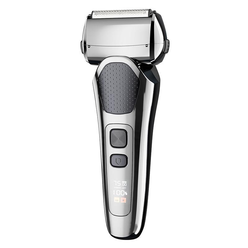 Washable LED Display Electric Shaver for Men