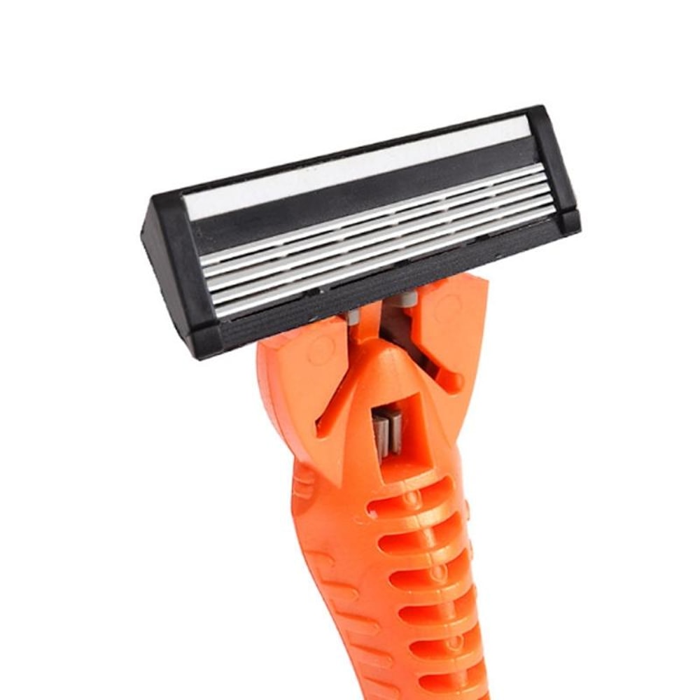 Five Blade Manual Shaver With Stainless Steel Cutter Head 1