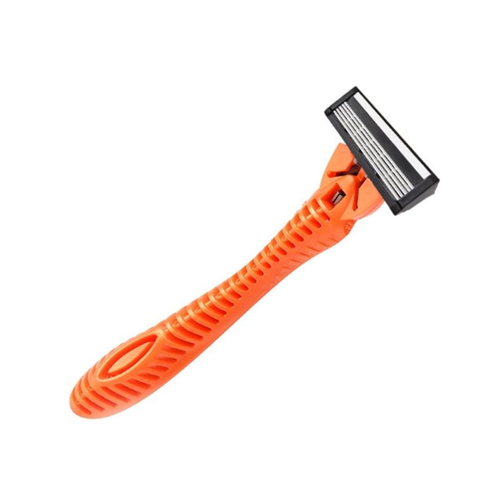 Five Blade Manual Shaver With Stainless Steel Cutter Head 4