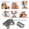 Mens Vintage Adjustable Safety Razor with Double Edge Razor Blade Holder