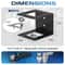 Trailer Hitch Storage Bracket for Truck Bed and Garage Hitch Receiver Storage