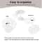Acrylic Wall Mounted Barber Scissor Holder For Salon Tool Storage 1