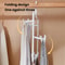 3 Layer Pants Hanger With Clips for Skirts Towels and Closet Storage