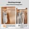 3 Layer Pants Hanger With Clips for Skirts Towels and Closet Storage