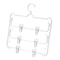 3 Layer Pants Hanger With Clips for Skirts Towels and Closet Storage