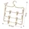 3 Layer Pants Hanger With Clips for Skirts Towels and Closet Storage