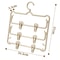 3 Layer Pants Hanger With Clips for Skirts Towels and Closet Storage