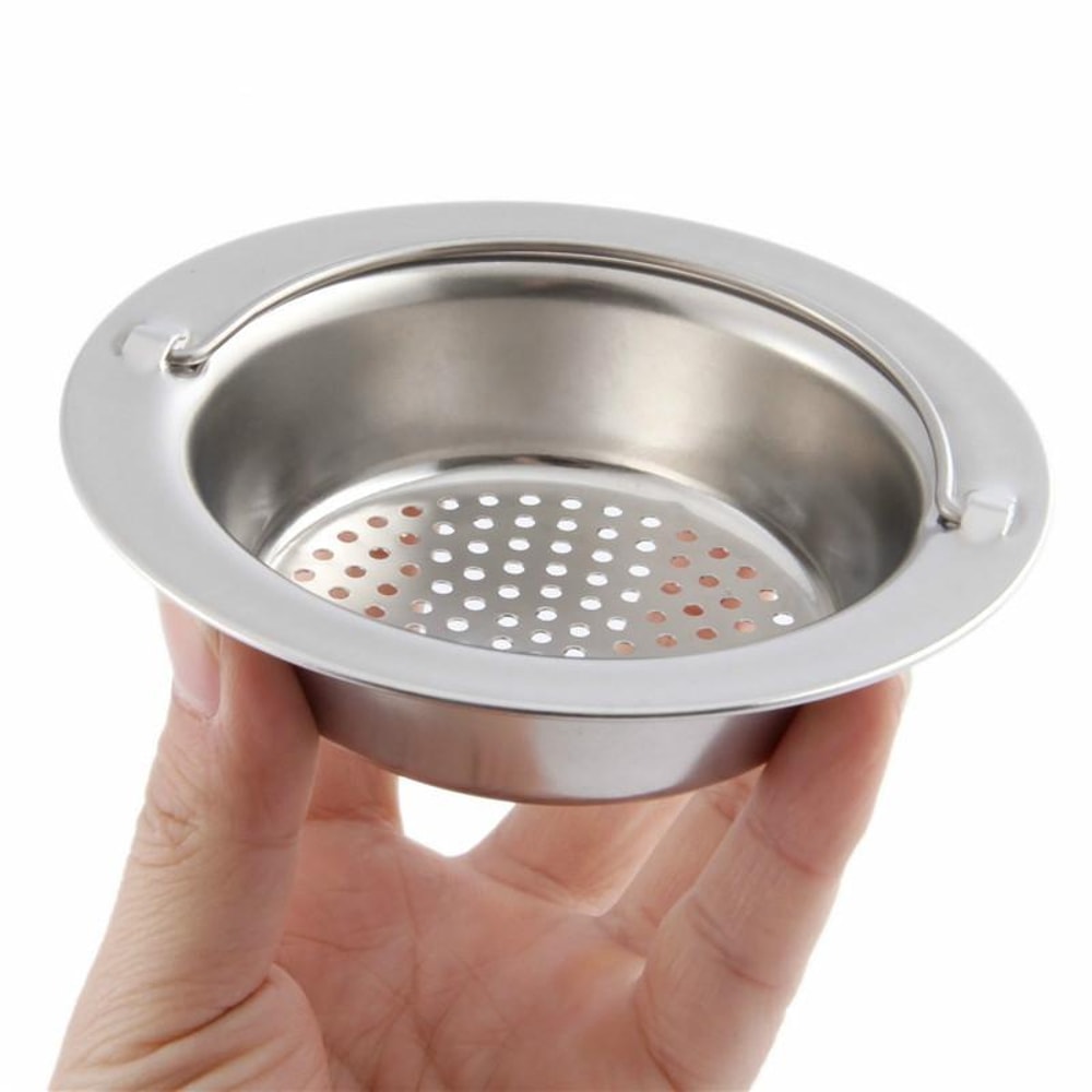 Stainless Steel Sink Strainer and Shower Drain Hair Catcher