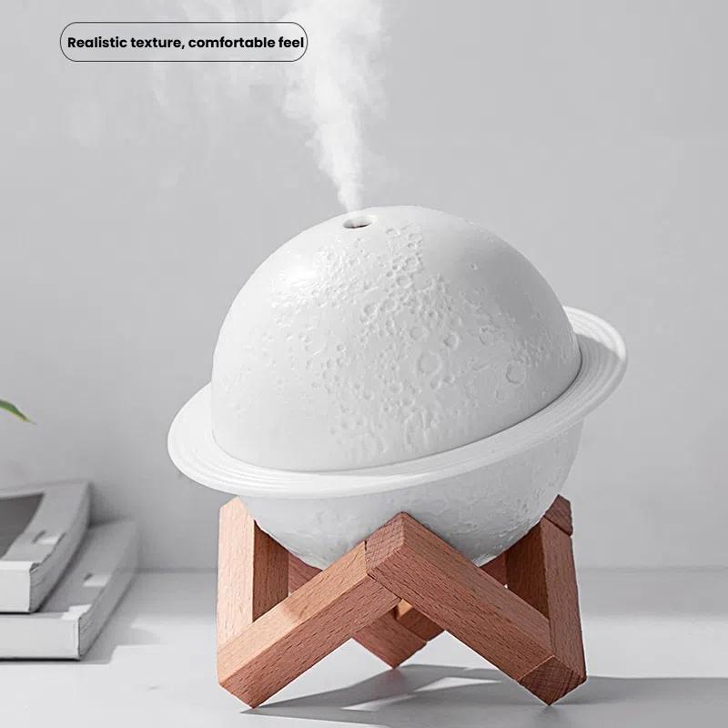 Moon Planet USB Humidifier With Ambient Light Aromatherapy Diffuser 9