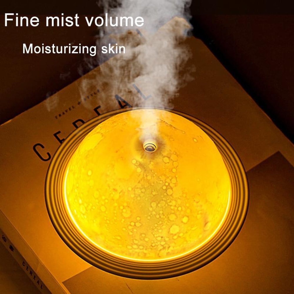 Moon Planet USB Humidifier With Ambient Light Aromatherapy Diffuser 6