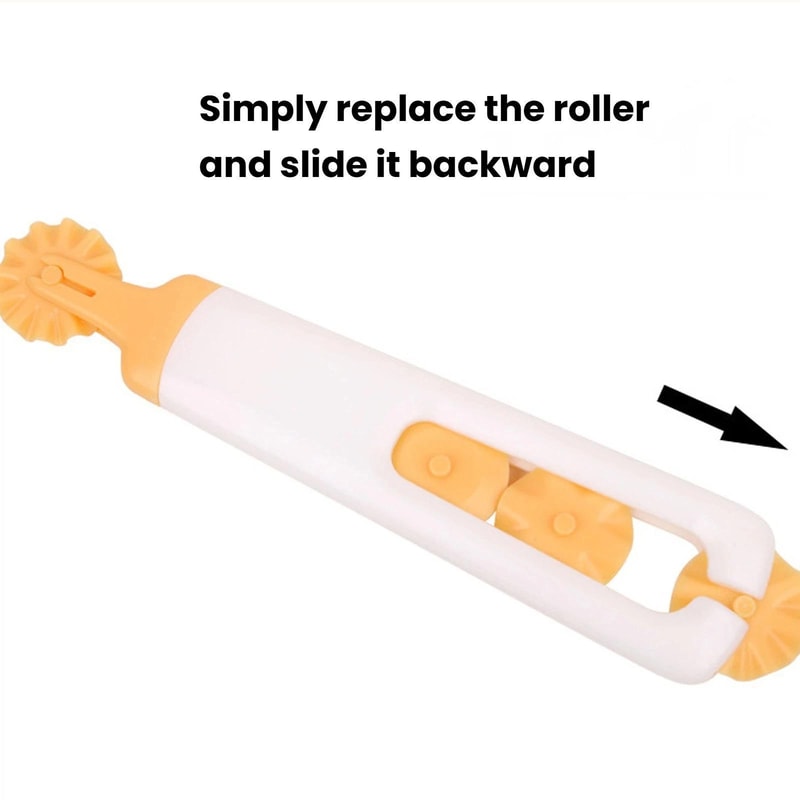 Decorative Roller Cutter And Pastry Cutter Set For Baking Cakes And Pie Crusts 5