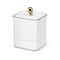Clear Cotton Swab Holder With Lid And Cotton Pad Organizer 6