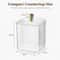 Clear Cotton Swab Holder With Lid And Cotton Pad Organizer 5