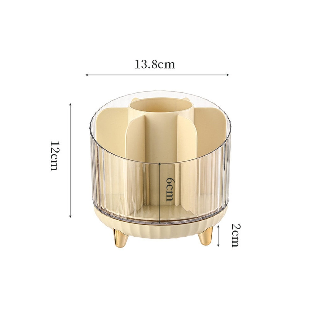 Rotating Makeup Organizer For Vanity And Cosmetic Storage Box 6