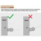 Ultra Narrow Magnetic Door Stopper No Drill Anti Collision Door Protector 7