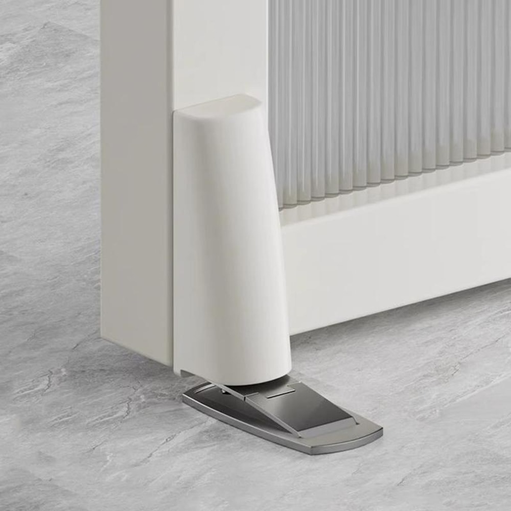 Ultra Narrow Magnetic Door Stopper No Drill Anti Collision Door Protector 9