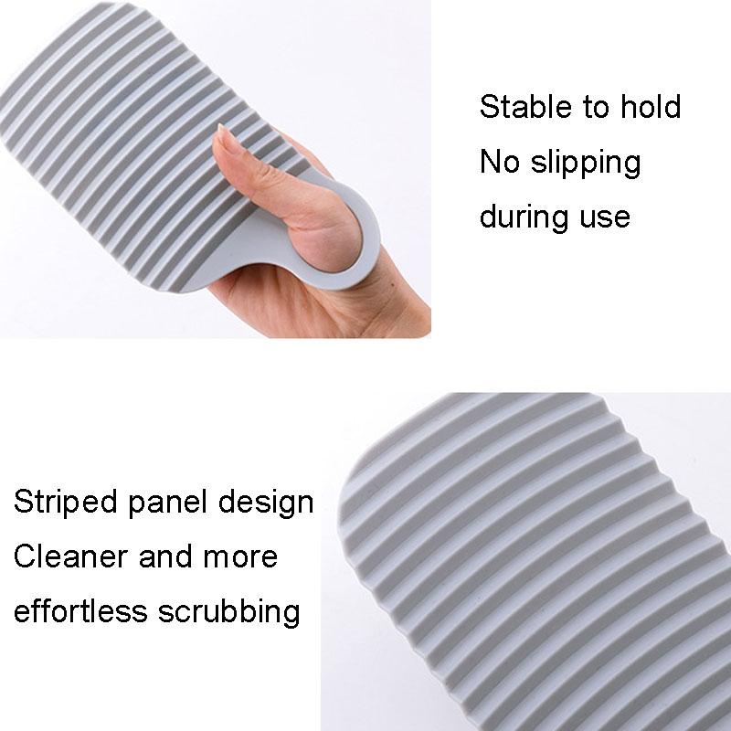 Foldable Silicone Laundry Board For Hand Washing Clothes 2