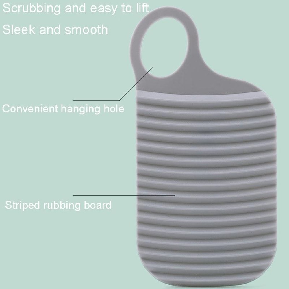 Foldable Silicone Laundry Board For Hand Washing Clothes 4