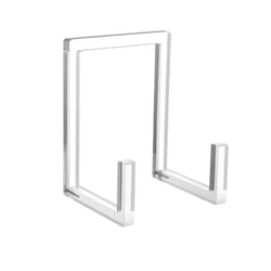 clear acrylic display stand for books photos and plates