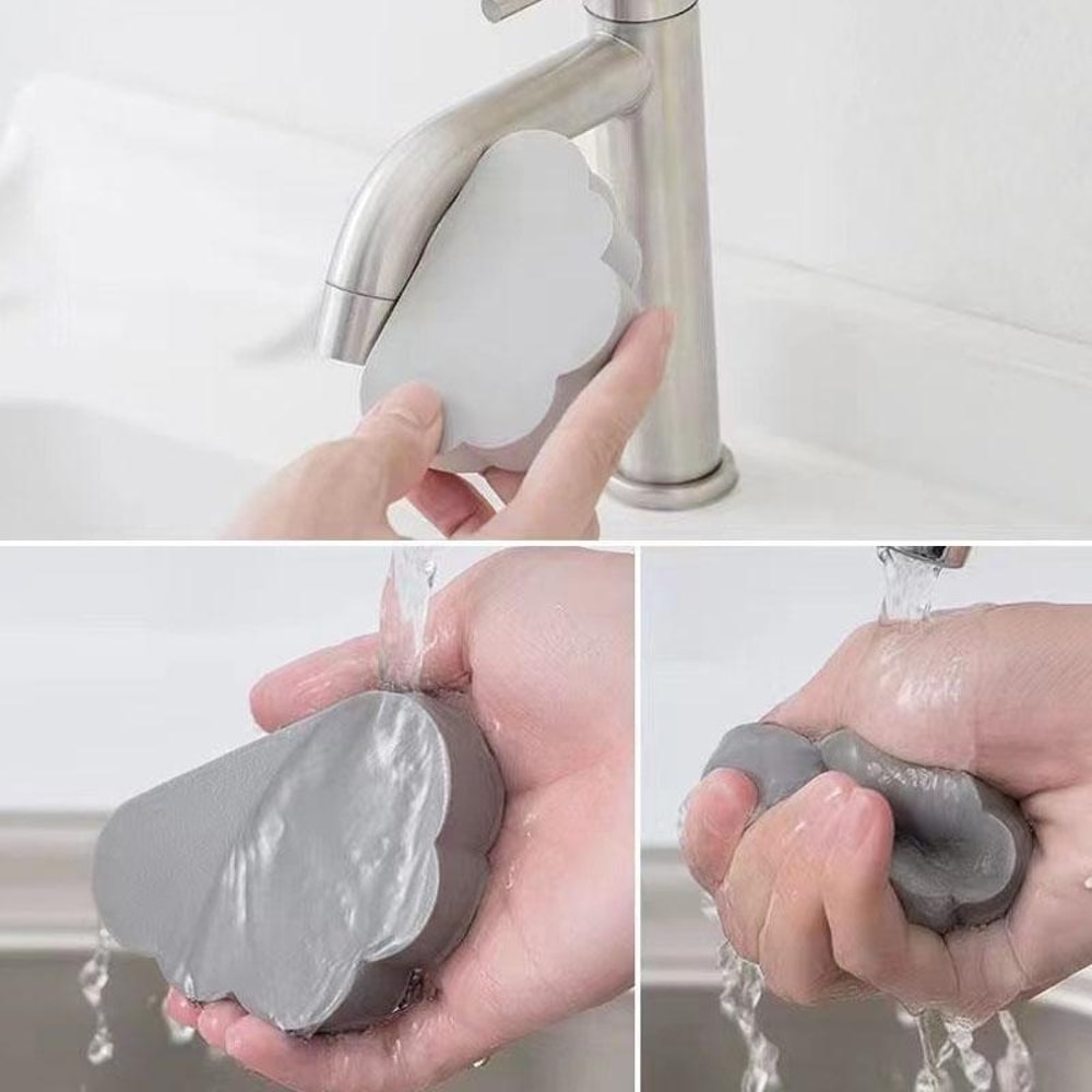 Cloud PVA Absorbent Sink Sponge For Bathroom Limescale And Water Stains 9