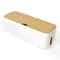 Anti Dust Cable Management Box With Wooden Lid Power Strip Organizer 6