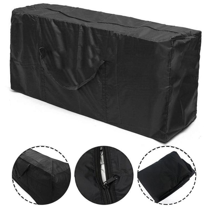 Oxford Cloth Outdoor Furniture Storage Bag for Patio Cushions