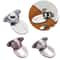 Invisible Stainless Steel Magnetic Door Stopper Bronze Floor Mount Holder