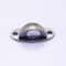 Invisible Stainless Steel Magnetic Door Stopper Bronze Floor Mount Holder