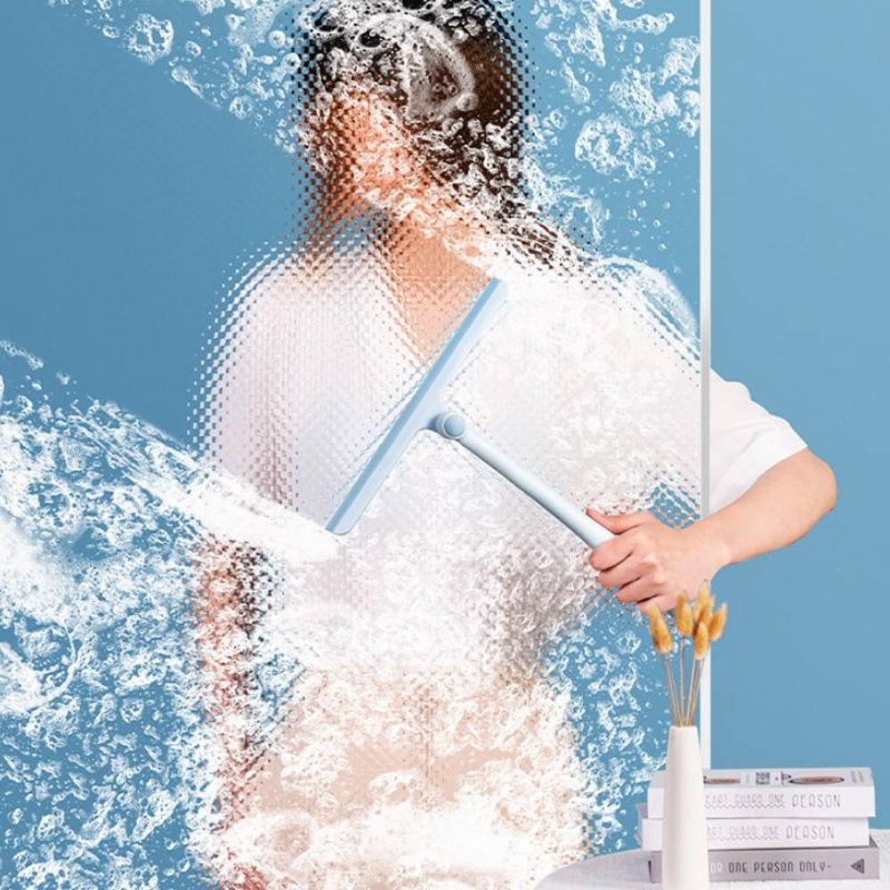 Rotating Glass Wiper For Mirrors Windows And Shower Doors 4